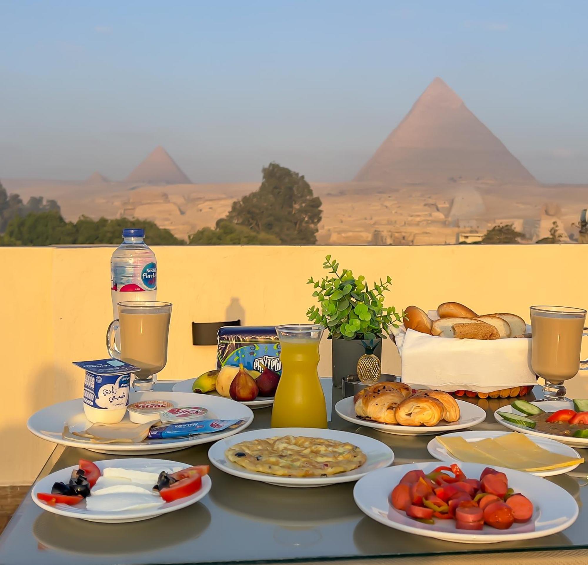 Giza Pyramids Inn Kafrat al Jabal Exterior photo